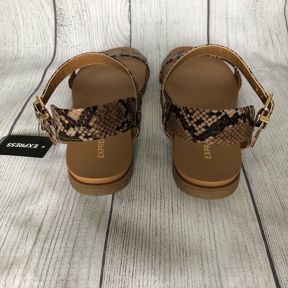 Express Snakeskin Sandal - Picture 3 of 5